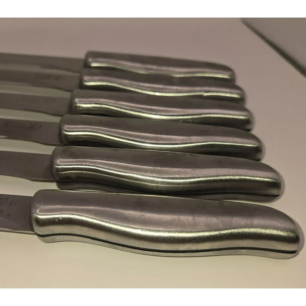 Philippe Richard Stainless Steel Serrated Steak Knife Set of 6